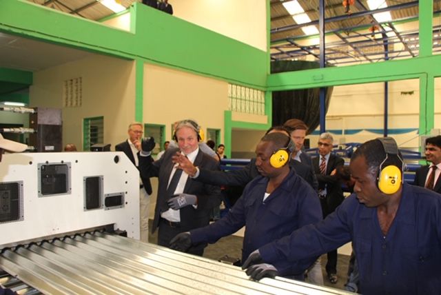 Opening of brand-new production facility MAJI in Nairobi