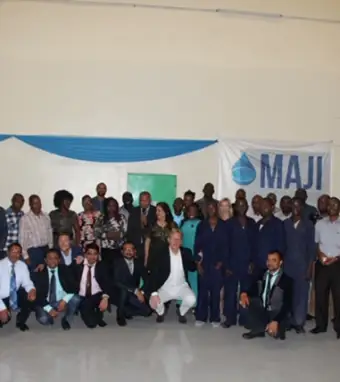 Opening of brand-new production facility MAJI in Nairobi.
